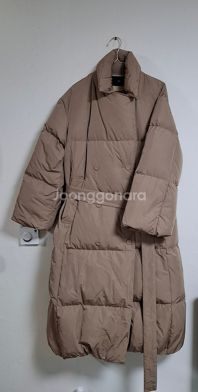 ORR. (폴란드 구스) 벨티드 롱 패딩 S--0