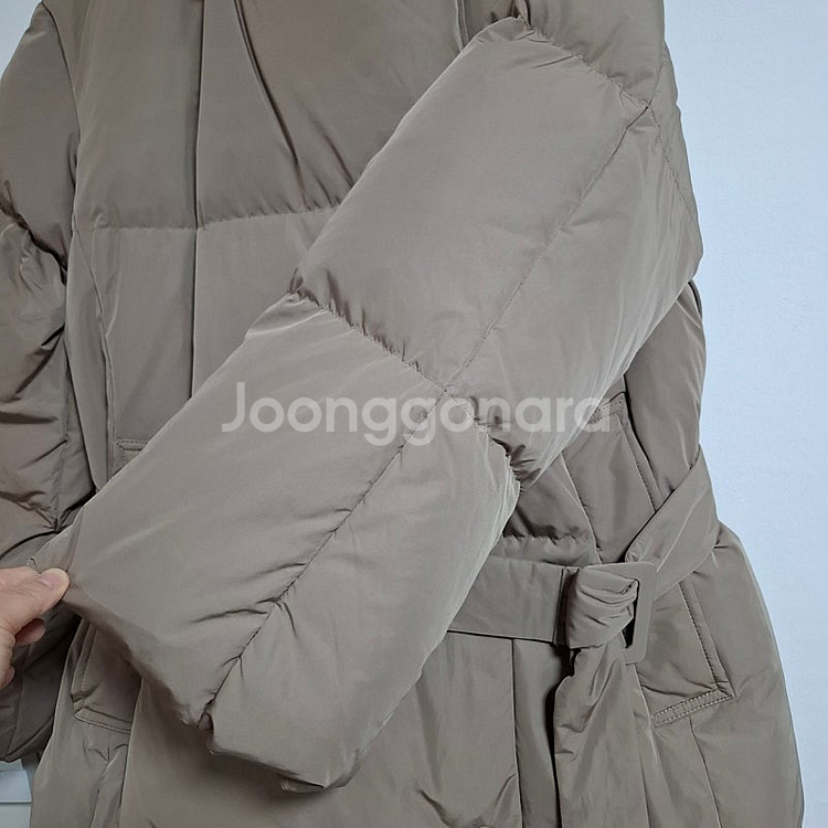 ORR. (폴란드 구스) 벨티드 롱 패딩 S--9