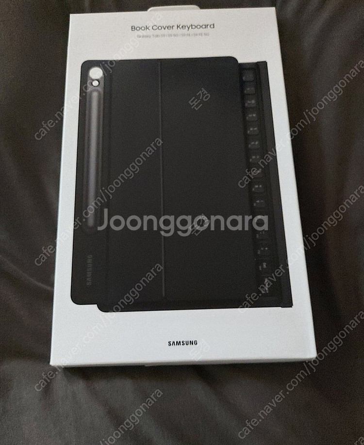갤럭시탭S9/S9FE 정품키보드커버--0