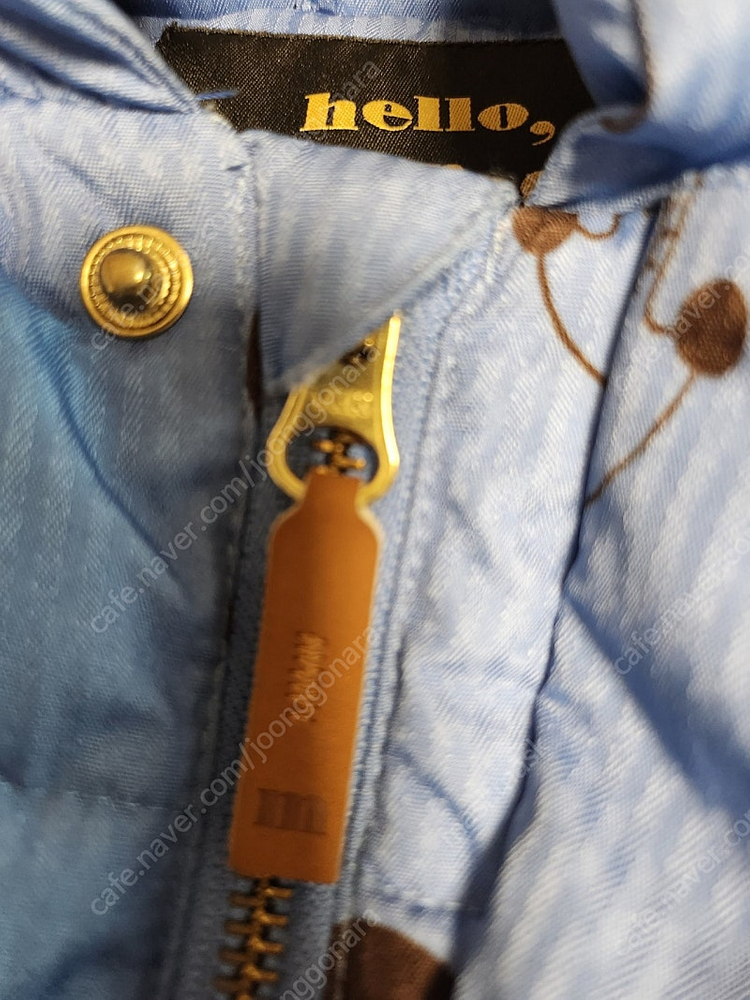 미니로디니 쥐돌이 패딩 푸퍼 파랑 10-11--2