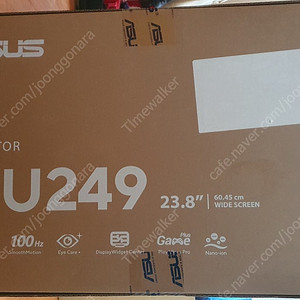 (미개봉새상품) 24인치 100Hz 1ms 게이밍모니터 색상화이트 ASUS VU249HFI-W