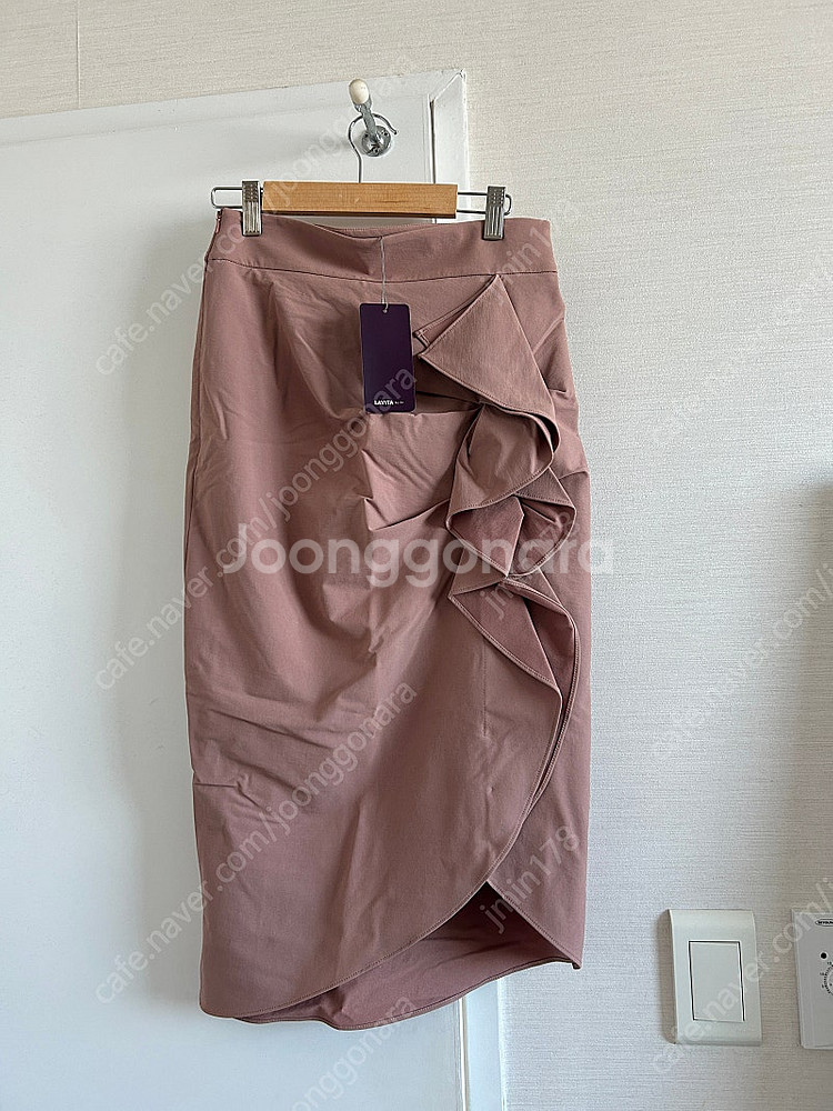 (새상품) 라비타(현 누보잇) 인디핑크 정장 스커트 s...--0