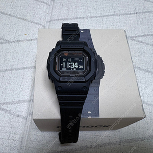 지샥 G-SHOCK DW-H5600 블랙 스마트워치