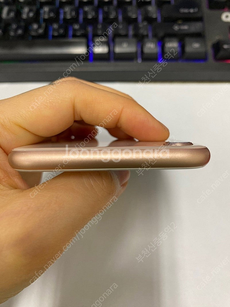 196515 아이폰8 로즈골드 SSS급 256GB 무잔...--3