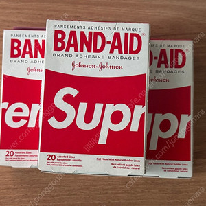 슈프림 밴드 에이드 미개봉 새상품 supreme band aid