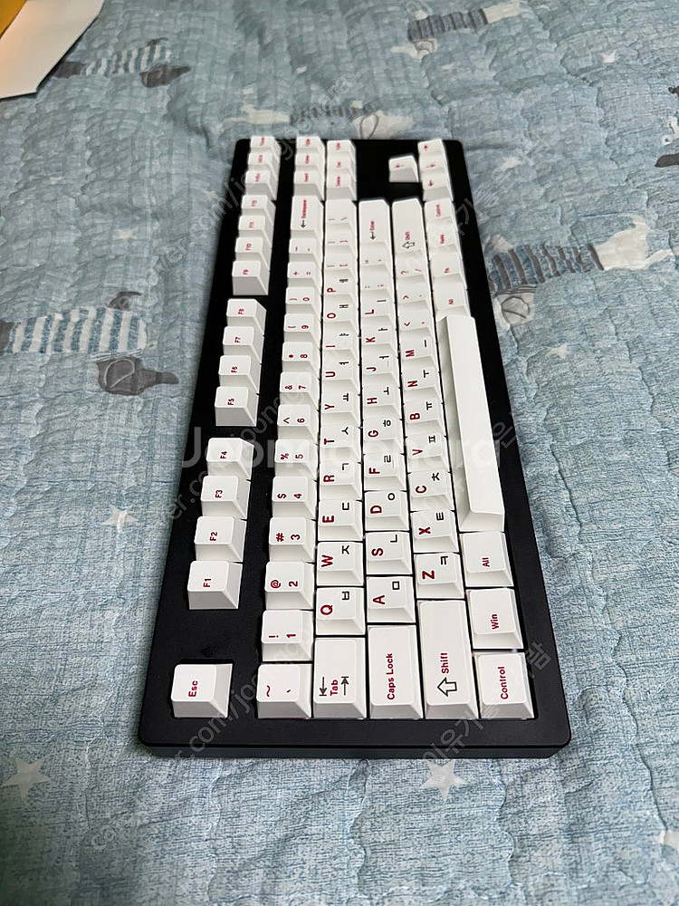 SPM AL87B 풀 알루미늄 풀윤활 키보드 (풀박)--1