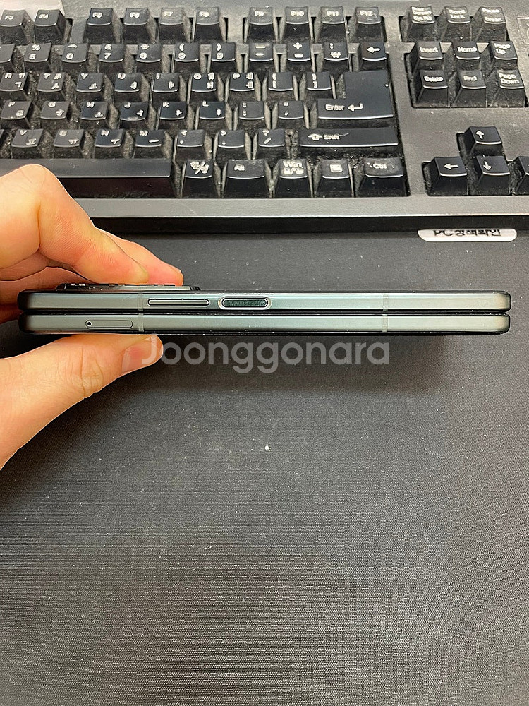 갤럭시Z폴드3 그린 256GB 무잔상 상태좋은 중고40...--4