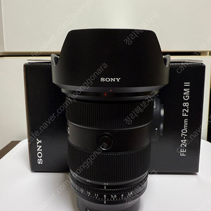 [앱상품] sony 소니 24-70gm2 금계륵2 미개봉같은 새렌즈 팝니다.