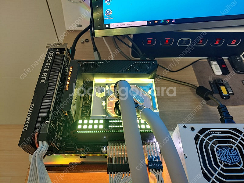 ROG Crosshair VIII Impact 워터블럭--0