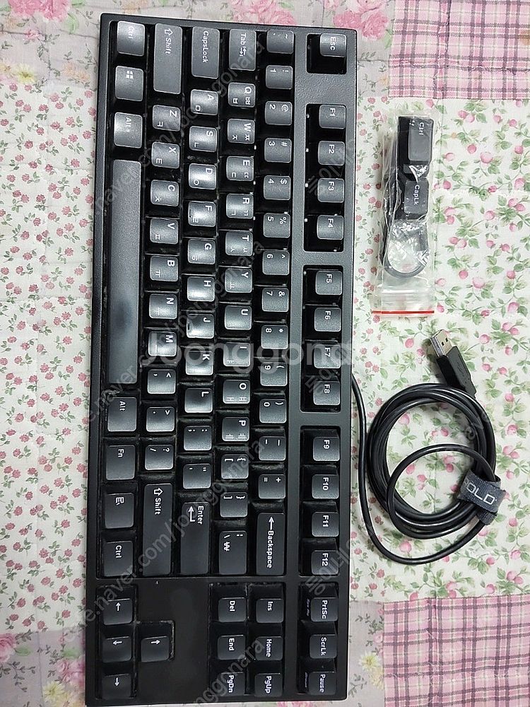 레오폴드 fc750r 적축 기계식키보드 (블랙)--0