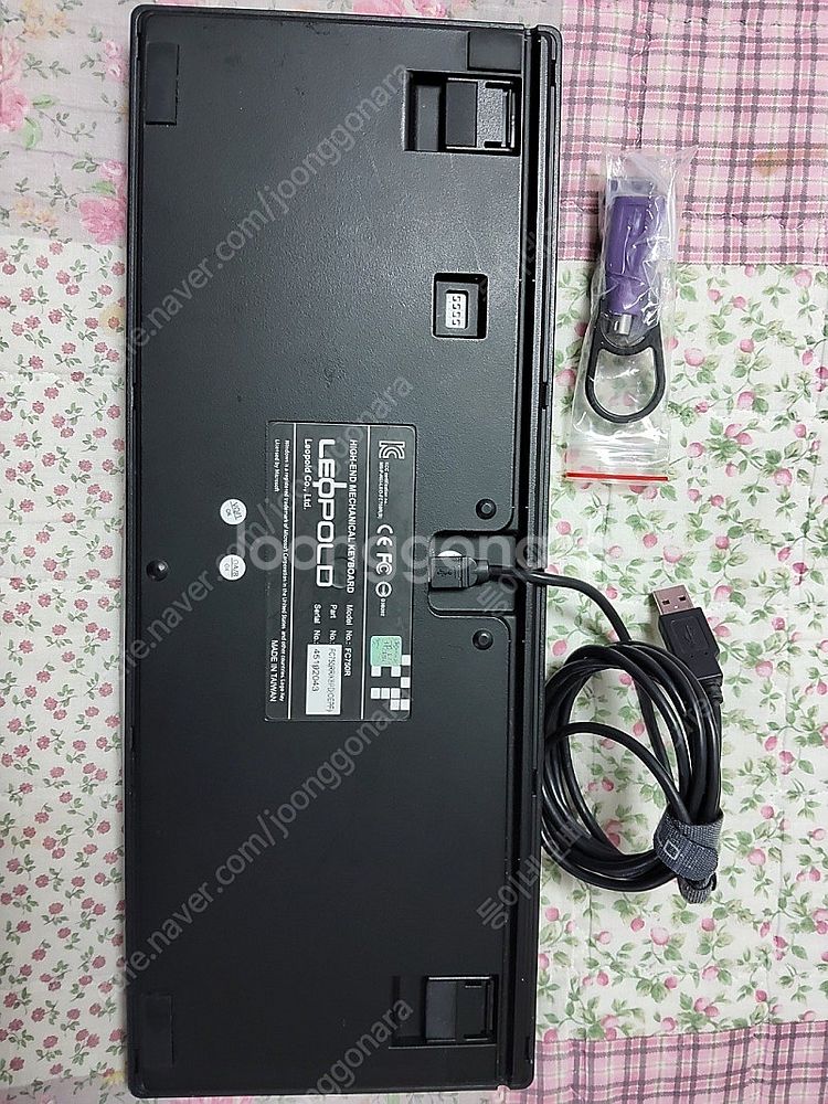 레오폴드 fc750r 적축 기계식키보드 (블랙)--2