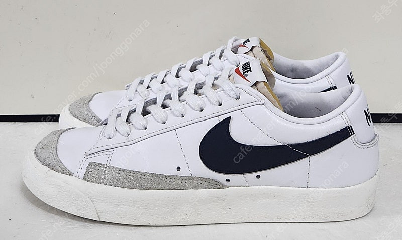 [255] 나이키 블레이저 로우 77 빈티지VNTG 화이트세일블랙 천연소가죽 레더LTR 경량 런닝화스니커즈단화--1