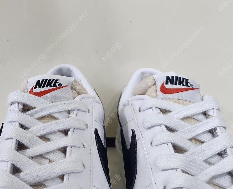 [255] 나이키 블레이저 로우 77 빈티지VNTG 화이트세일블랙 천연소가죽 레더LTR 경량 런닝화스니커즈단화--4