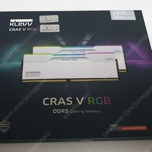 KLEVV DDR5-6000 CL30 CRAS V RGB 32gb(16x2) 팝니다.