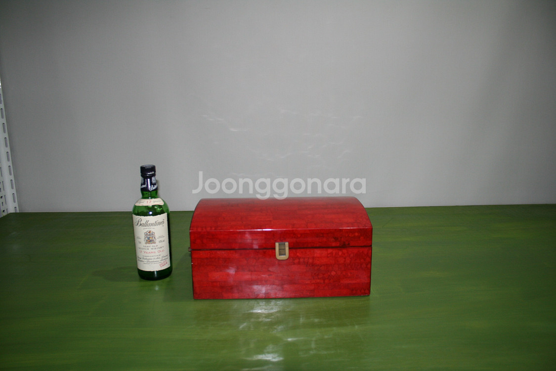 자색 신주 귀금속함 목함 공구함 귀중품 보관함 통장--1