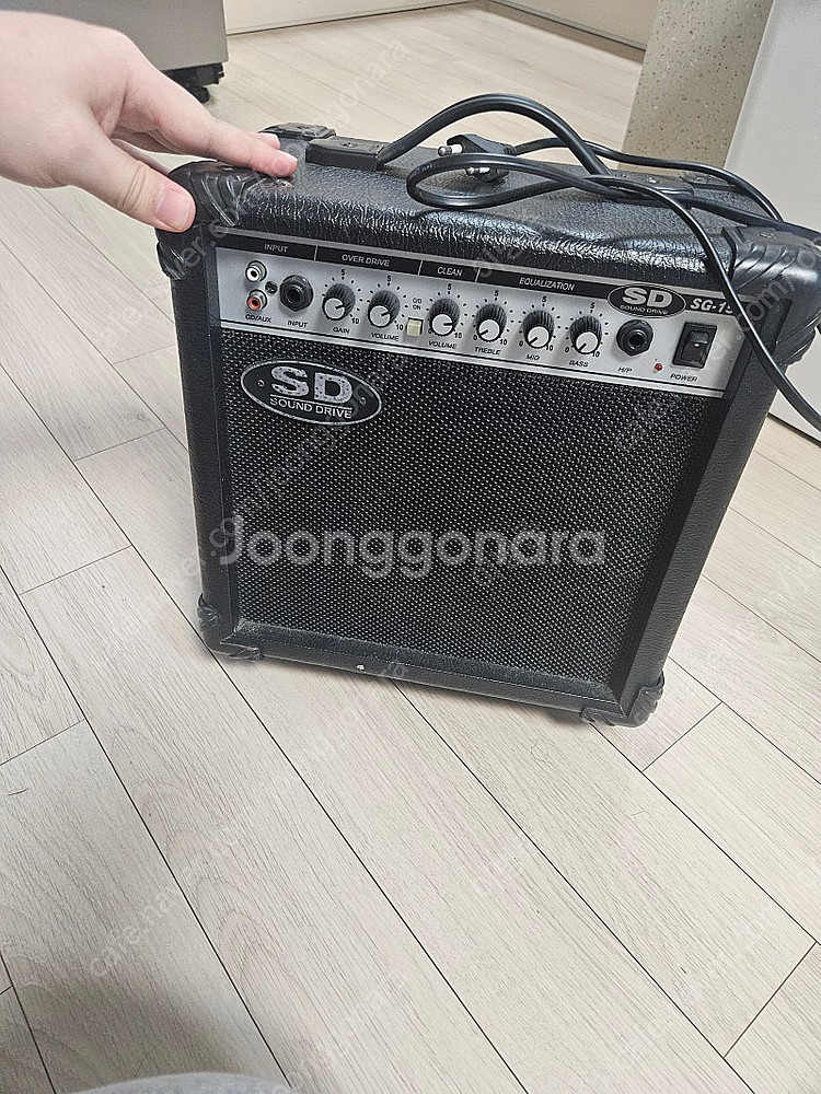 베이스기타+스피커 앰프--2