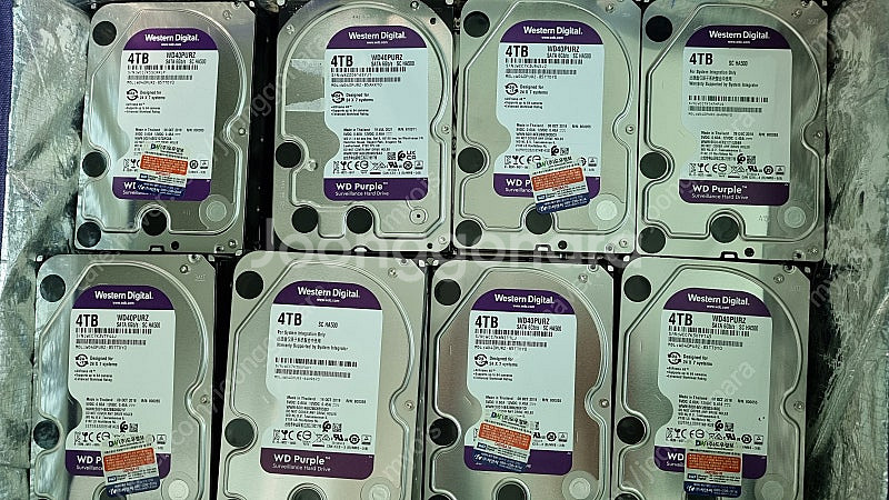하드디스크 WD Purple 4tb, 3tb hdd--0