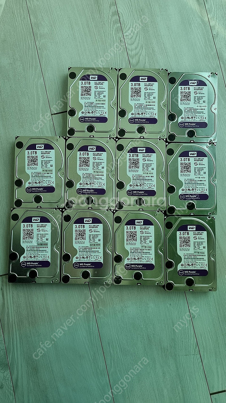 하드디스크 WD Purple 4tb, 3tb hdd--3