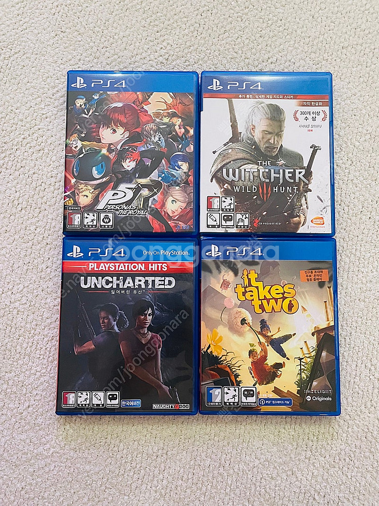 PS4 타이틀 팝니다.--0