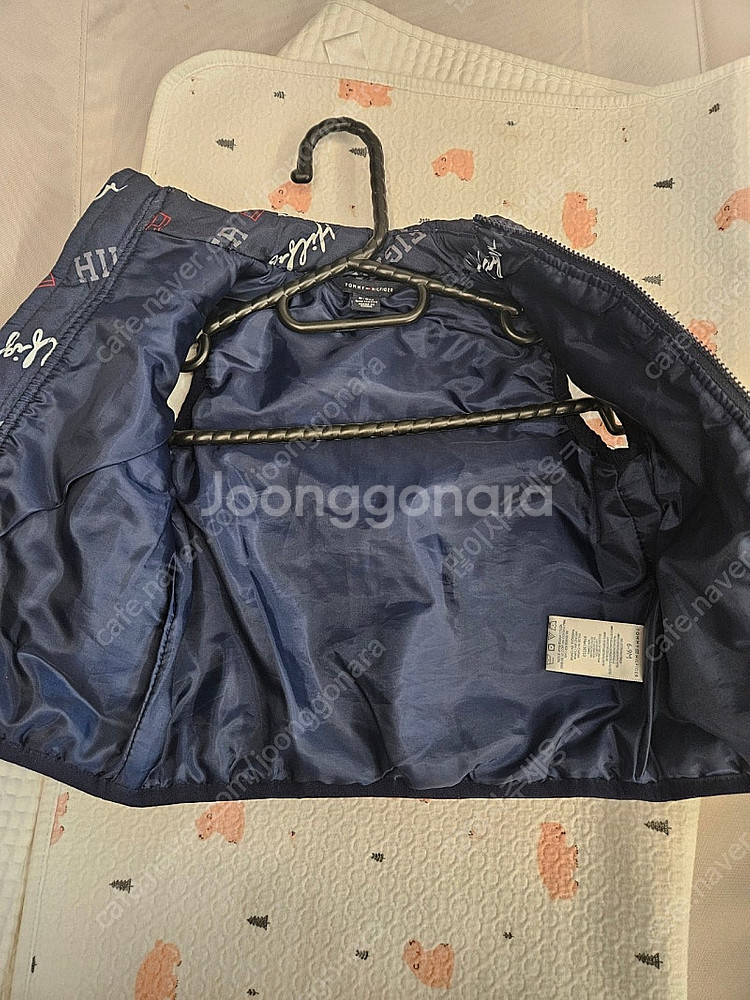 타미 아기조끼패딩 모이몰른가디건--1