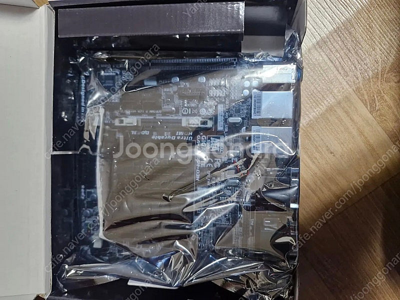 기가바이트 j3455n-d3h 베어본 ITX 미사용 메...--1