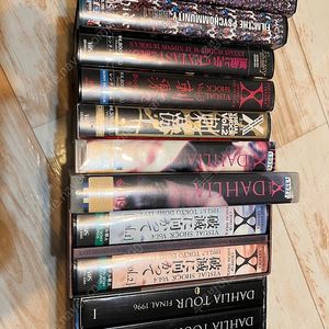 X Japan VHS 비디오