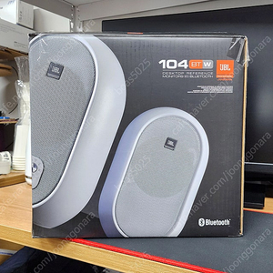 JBL 104 BT(WHITE)_4.5인치 60W 블루투스 모니터스피커