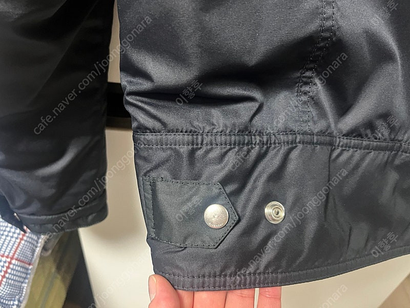 지방시 givency 블랙 후드 누빔 자켓 100사이즈 이미지