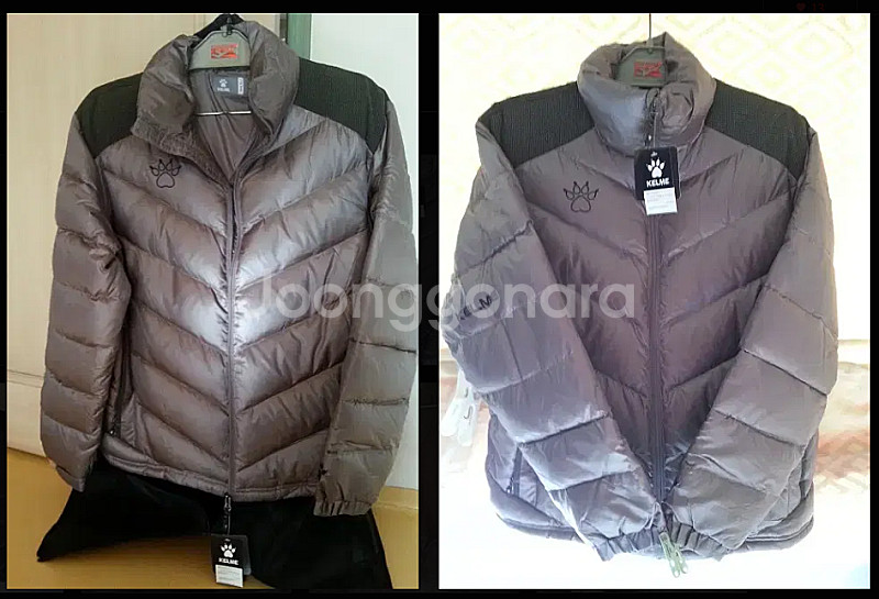 켈미 덕다운 패딩점퍼(100-XL) 다크 골드색--0