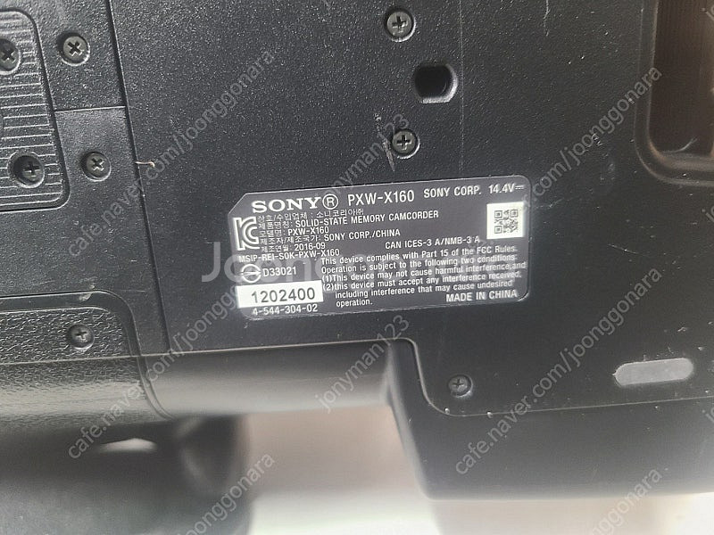 소니 PMW-X160 캠코더 상태 좋아요..--2
