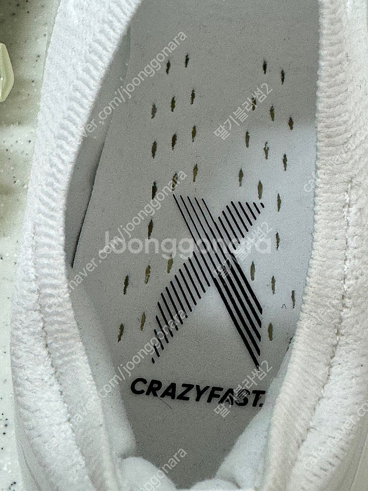 아디다스 x 크레이지패스트.1 레이스리스 255mm 축...--4