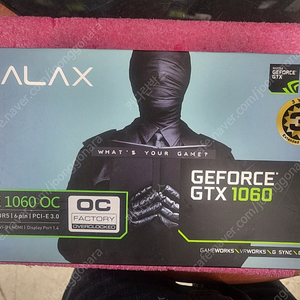 [갤럭시] GALAX 지포스 GTX1060 OC D5 3GB 중고 풀박스