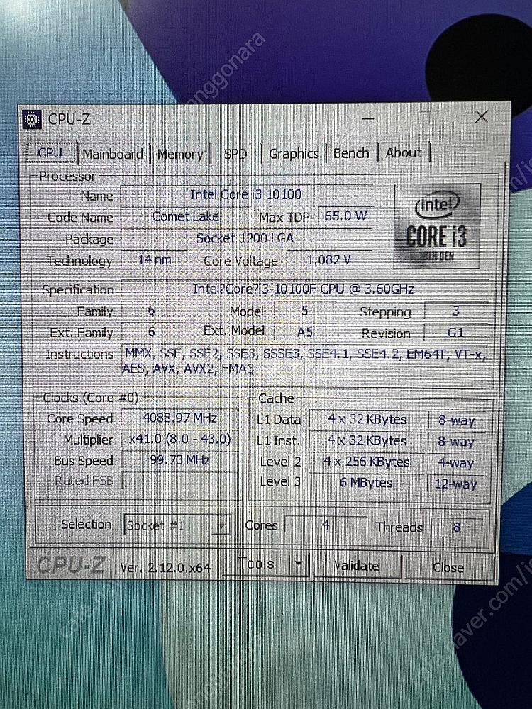 i3 10100F 팝니다--0