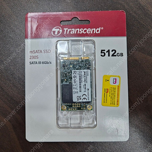 트랜센드 MSA230S mSATA 512GB 2개 판매합니다