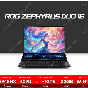 ASUS ROG Zephyrus Duo 16 개봉확인품