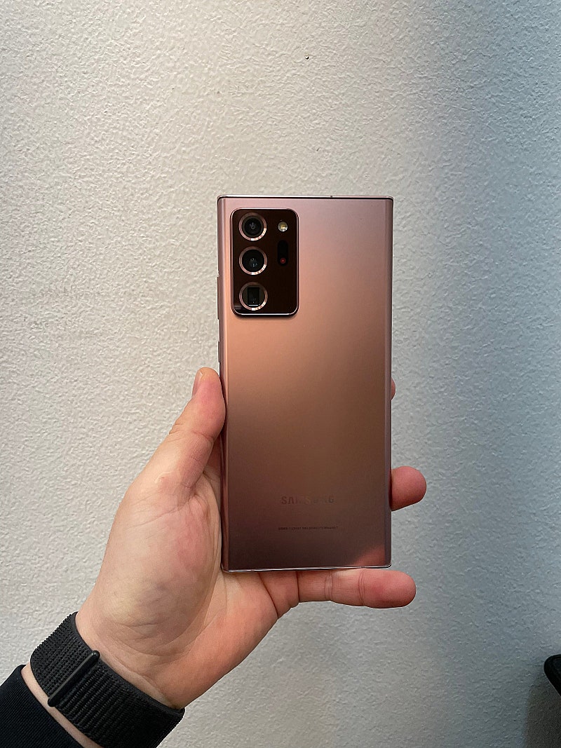 갤럭시노트20울트라 브론즈 256GB 가성비좋은 중고2...--0