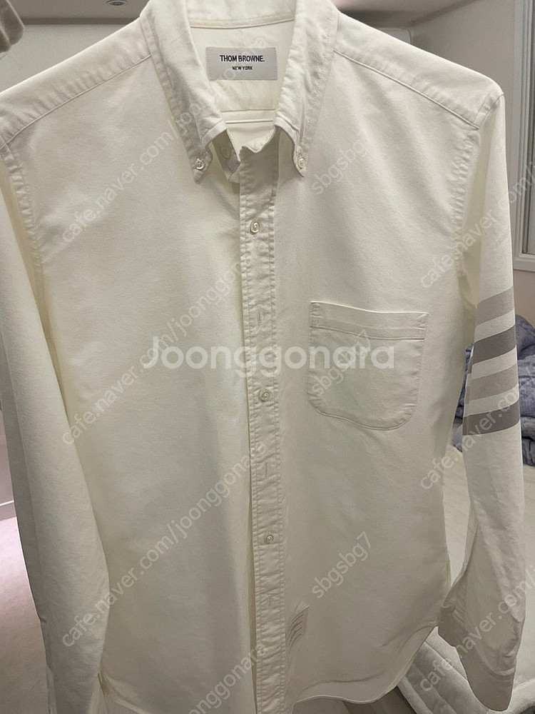 톰브라운셔츠 4선완장--1