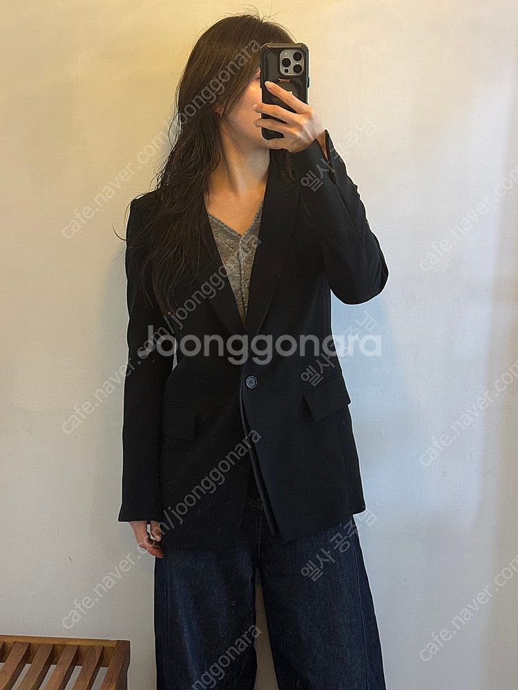 잇미샤 블랙 자켓 / 폴로 여성 퀼팅 자켓--0