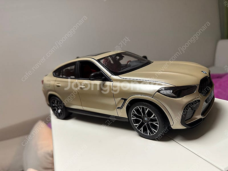 BMW X6 M 1:14 rc카 도색작--2