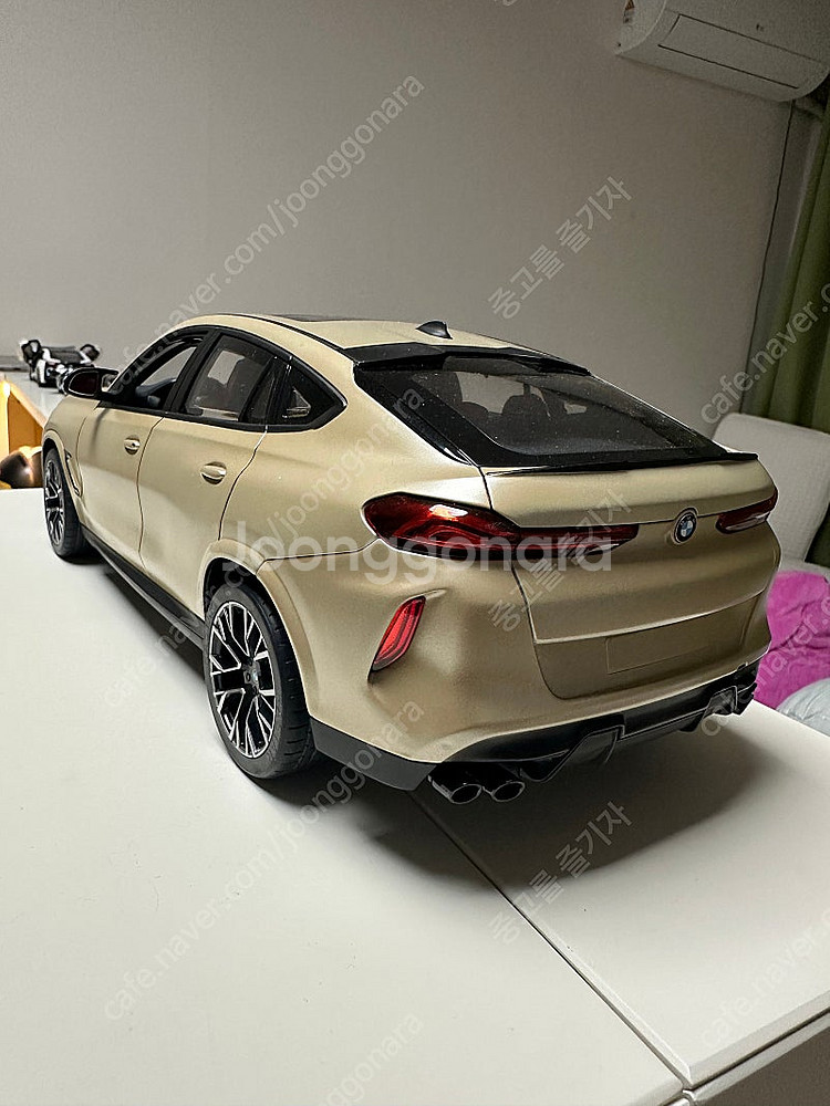 BMW X6 M 1:14 rc카 도색작--5