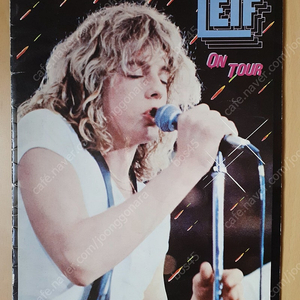 레이프 가렛 Leif Garrett 1980년 내한공연 팜플렛