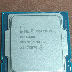 CPU i5-11500 단품 판매합니다