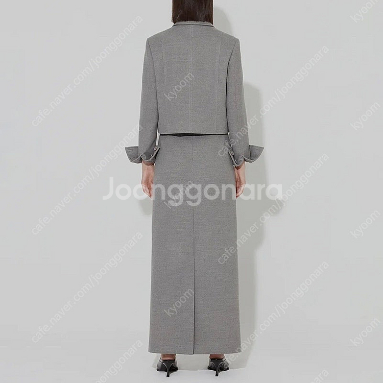 [M] 로우타이드 자켓 + 스커트 셋업 새상품 일괄판매--1