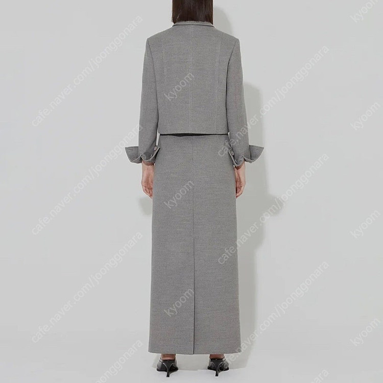 [M] 로우타이드 자켓 + 스커트 셋업 새상품 일괄판매--1