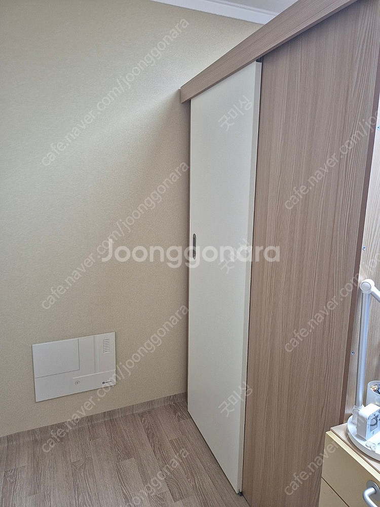 아이디어스터디 1인 독서실책상 슬라이딩도어 슐레이먼오크--0