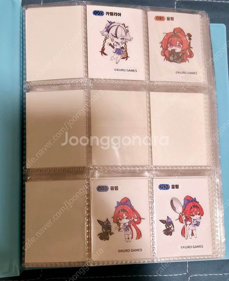 명조 띠부띠부씰 100종 및 굿즈 일괄 판매 (택포)--3