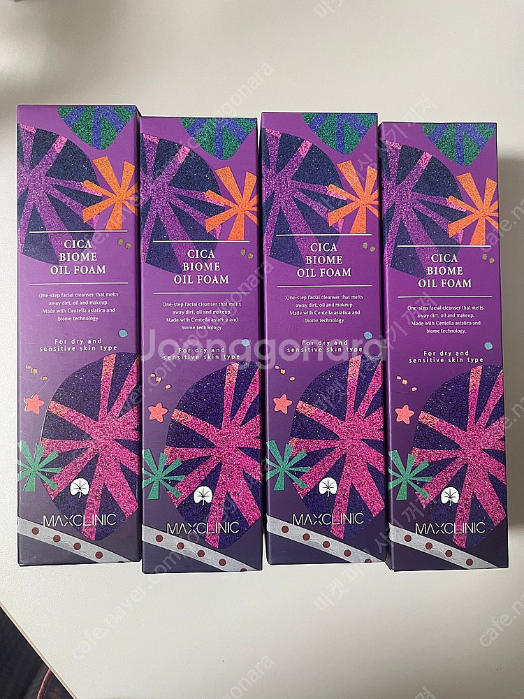 [새상품] 맥스클리닉 시카 바이옴 오일폼 4개 일괄--1