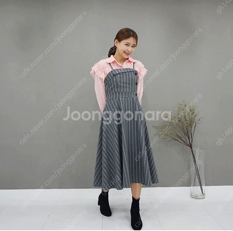 새상품 울 뷔스티에 원피스 그레이색상 착불 18,000원--0