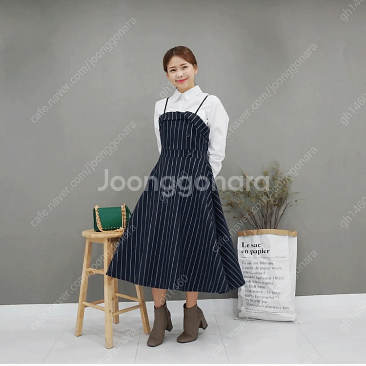 새상품 울 뷔스티에 원피스 그레이색상 착불 18,000원--1