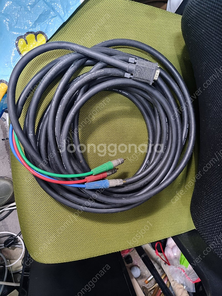 일본제 카나레 Canare 컴포넌트 rca 케이블 V3...--0